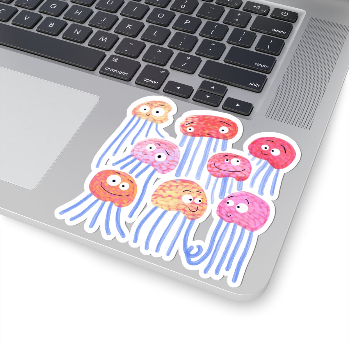Cute Jellyfish Sticker | Fun Ocean-themed Decor for Laptops, Water Bottles & More