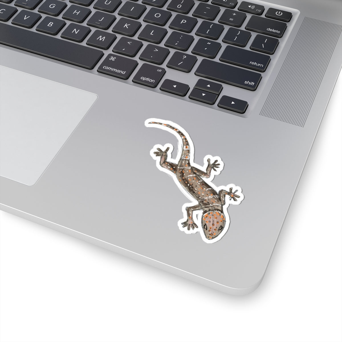 Gecko Kiss-Cut Sticker - Vibrant Lizard Design for Nature Lovers