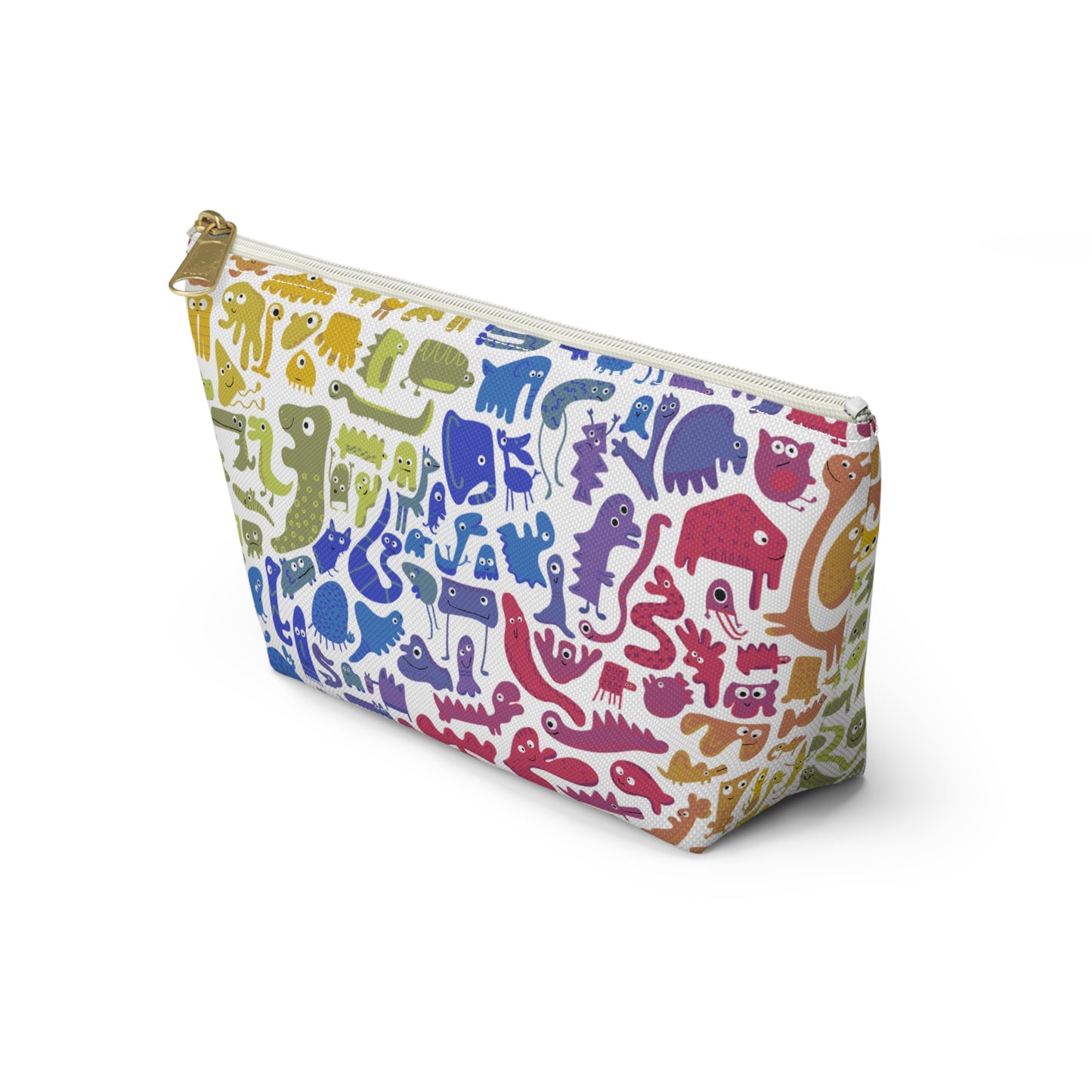 Colorful Abstract Animal Print Accessory Pouch - Fun Storage for Kids & Adults