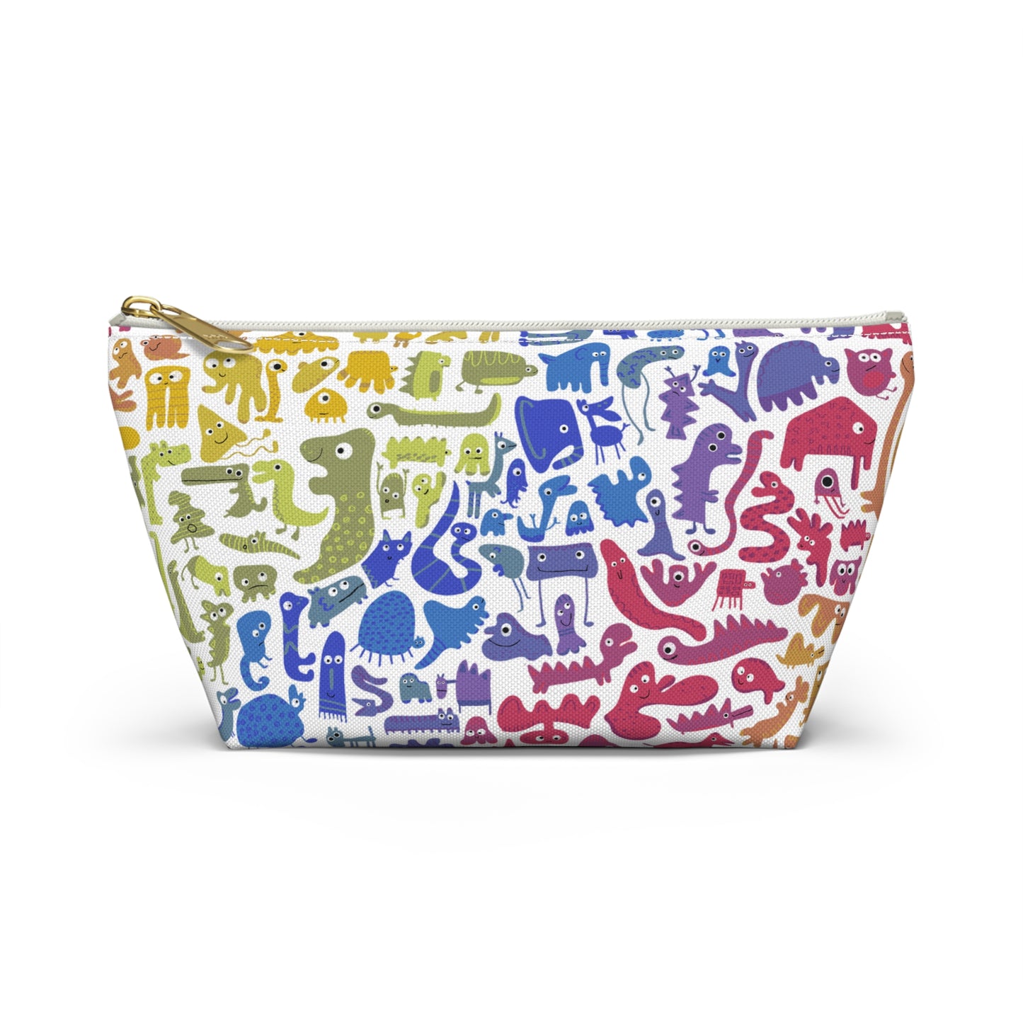 Colorful Abstract Animal Print Accessory Pouch - Fun Storage for Kids & Adults
