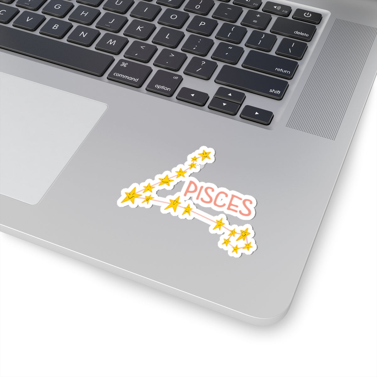Pisces Horoscope Kiss-Cut Stickers - Fun Star Constellation Decor