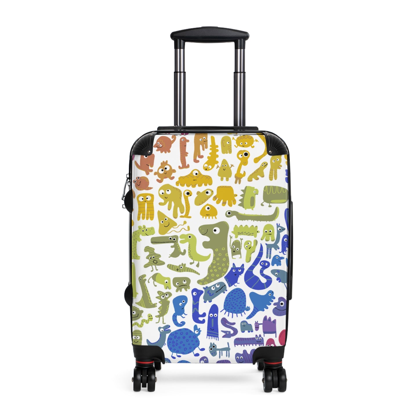 Colorful abstract animal Travel Suitcase for Kids or adults - Fun & Colorful Luggage