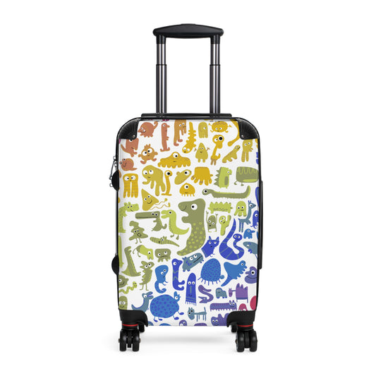 Colorful abstract animal Travel Suitcase for Kids or adults - Fun & Colorful Luggage