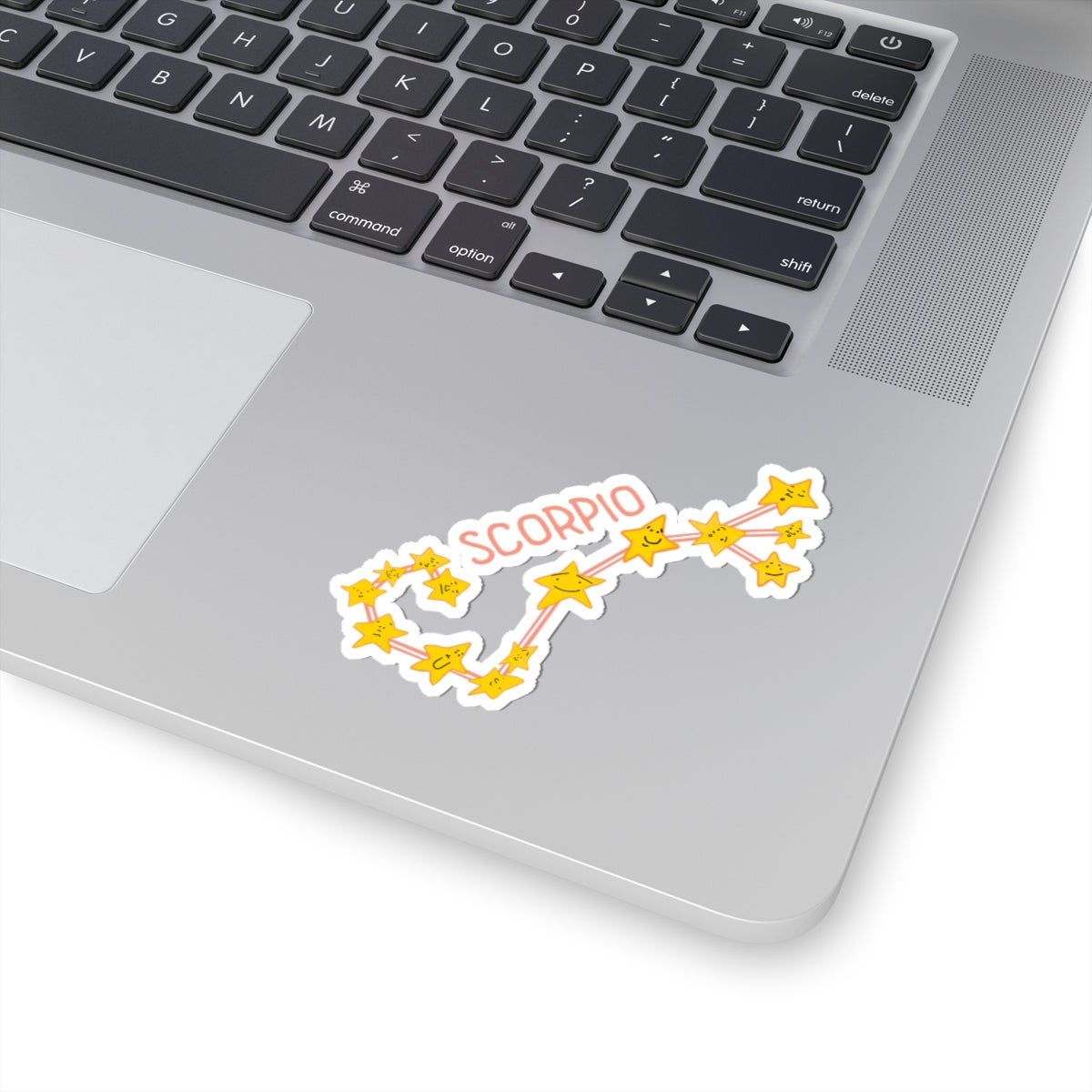 Scorpio Star Sign Kiss-Cut Stickers - Fun Zodiac Decor for Astrologers