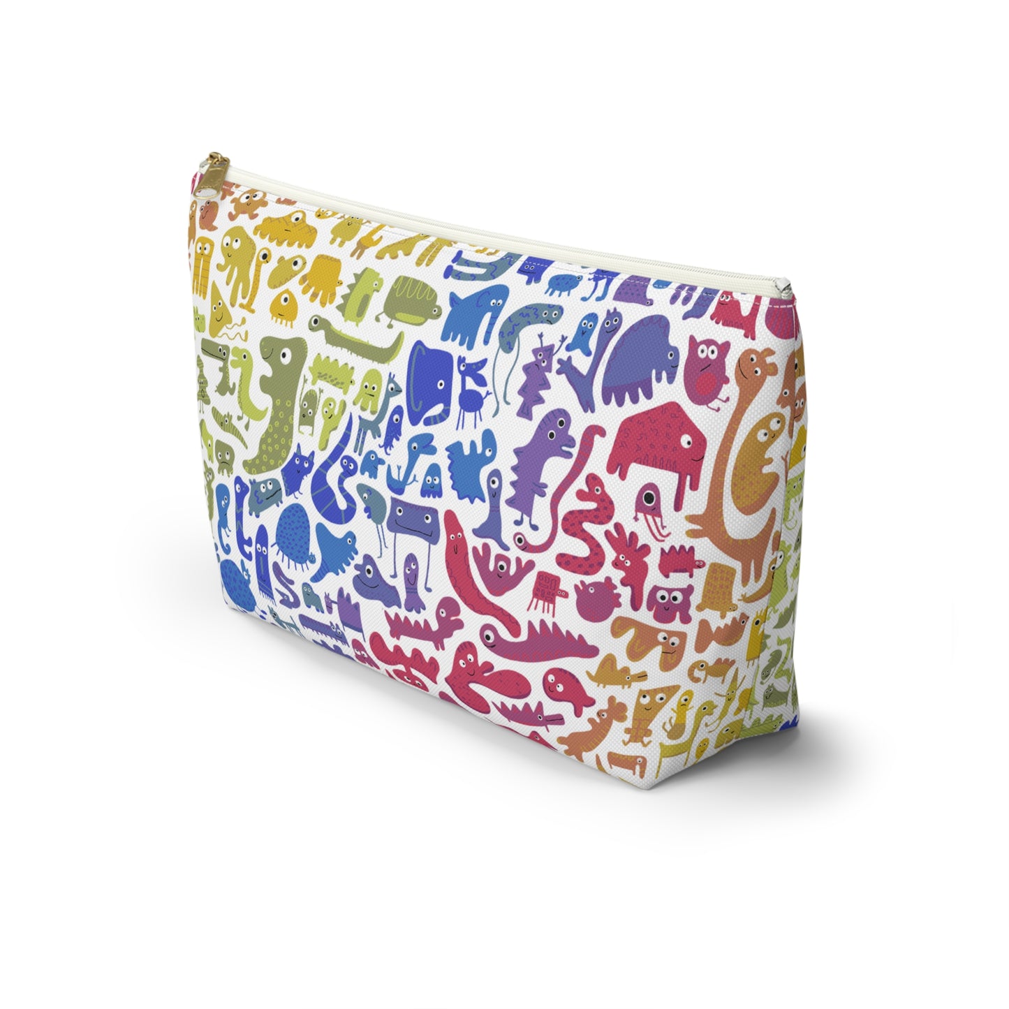 Colorful Abstract Animal Print Accessory Pouch - Fun Storage for Kids & Adults