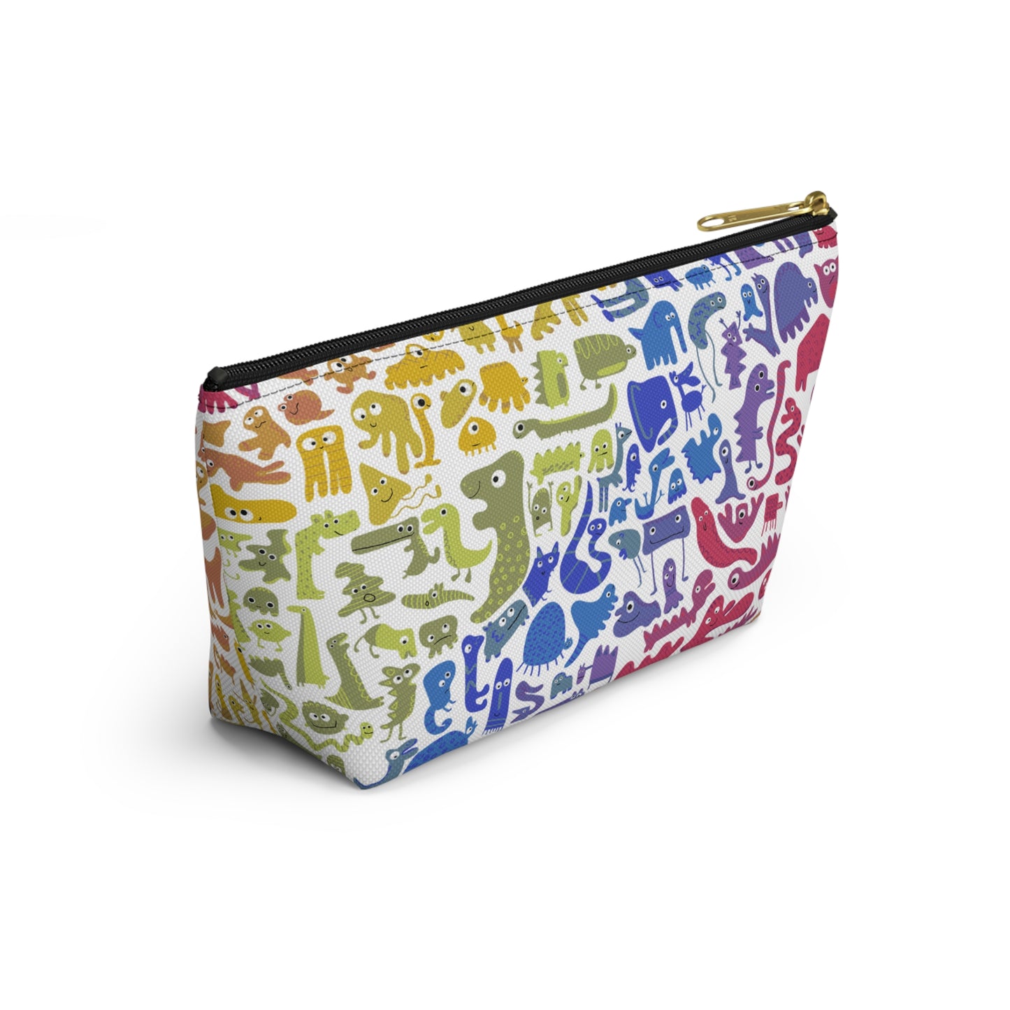 Colorful Abstract Animal Print Accessory Pouch - Fun Storage for Kids & Adults