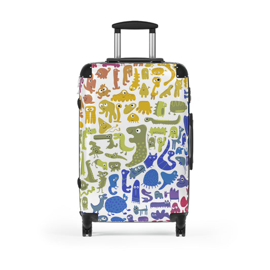 Colorful abstract animal Travel Suitcase for Kids or adults - Fun & Colorful Luggage