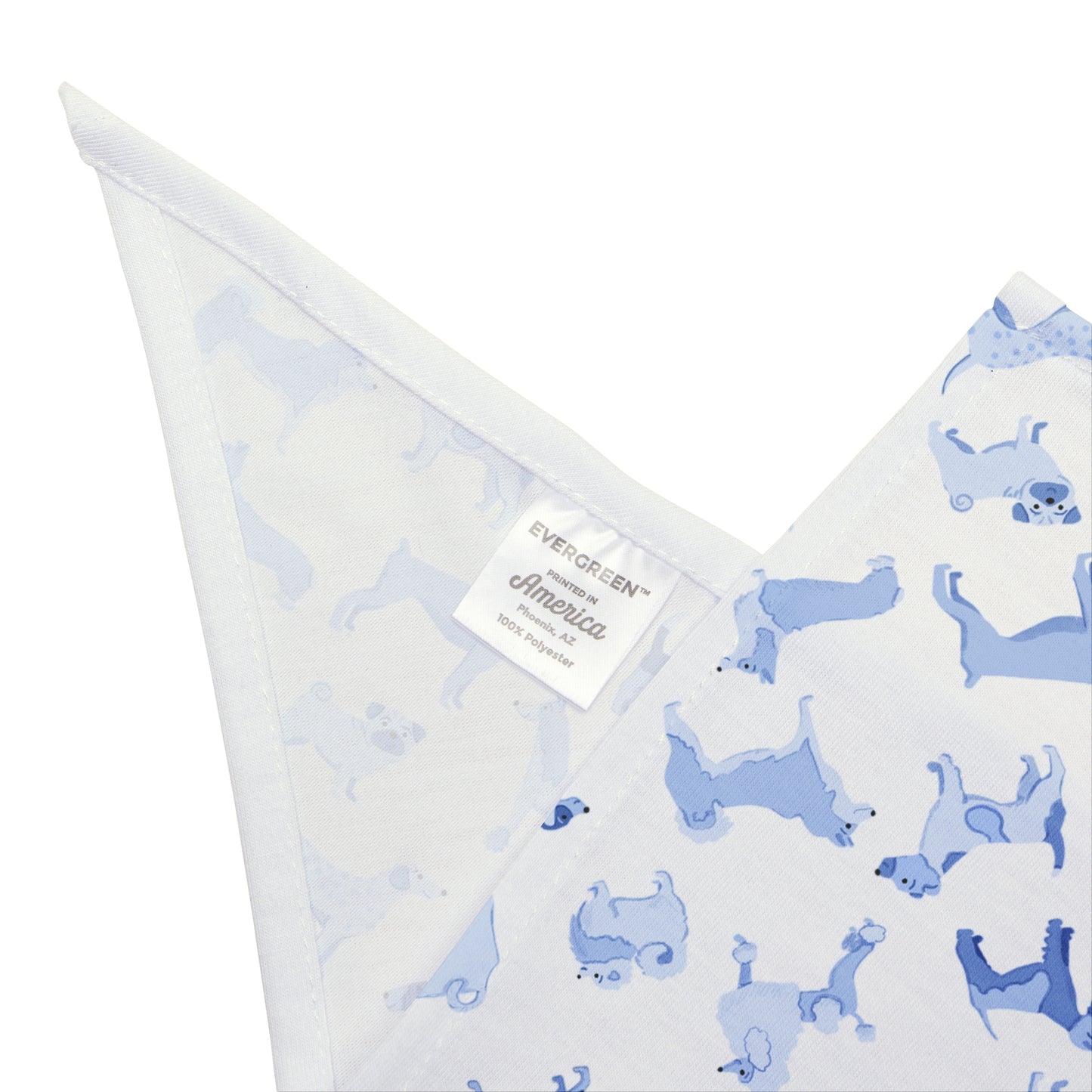 Cute Dog Print Pet Bandana, Stylish Dog Scarf, Pet Accessories for Dogs, Gifts