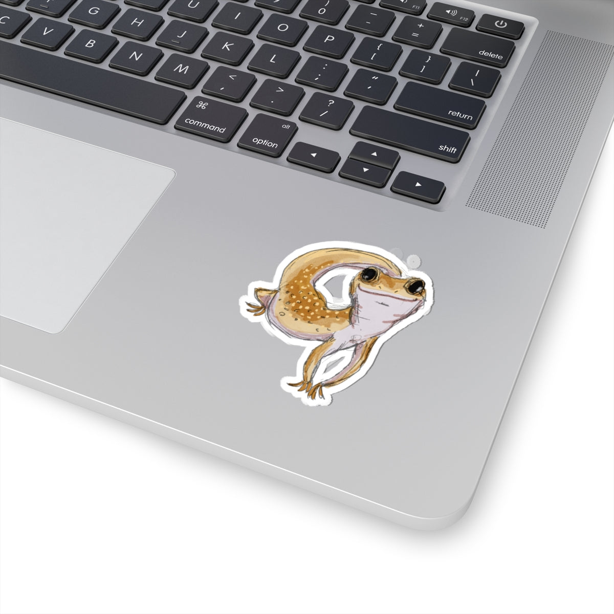 Cute Gecko Sticker for Laptop & Decor - Fun Nature Vibes