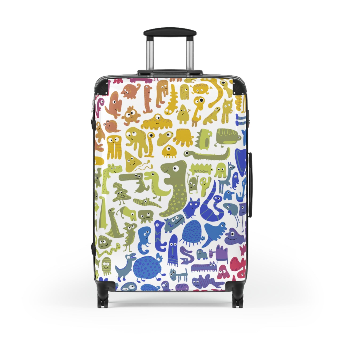 Colorful abstract animal Travel Suitcase for Kids or adults - Fun & Colorful Luggage