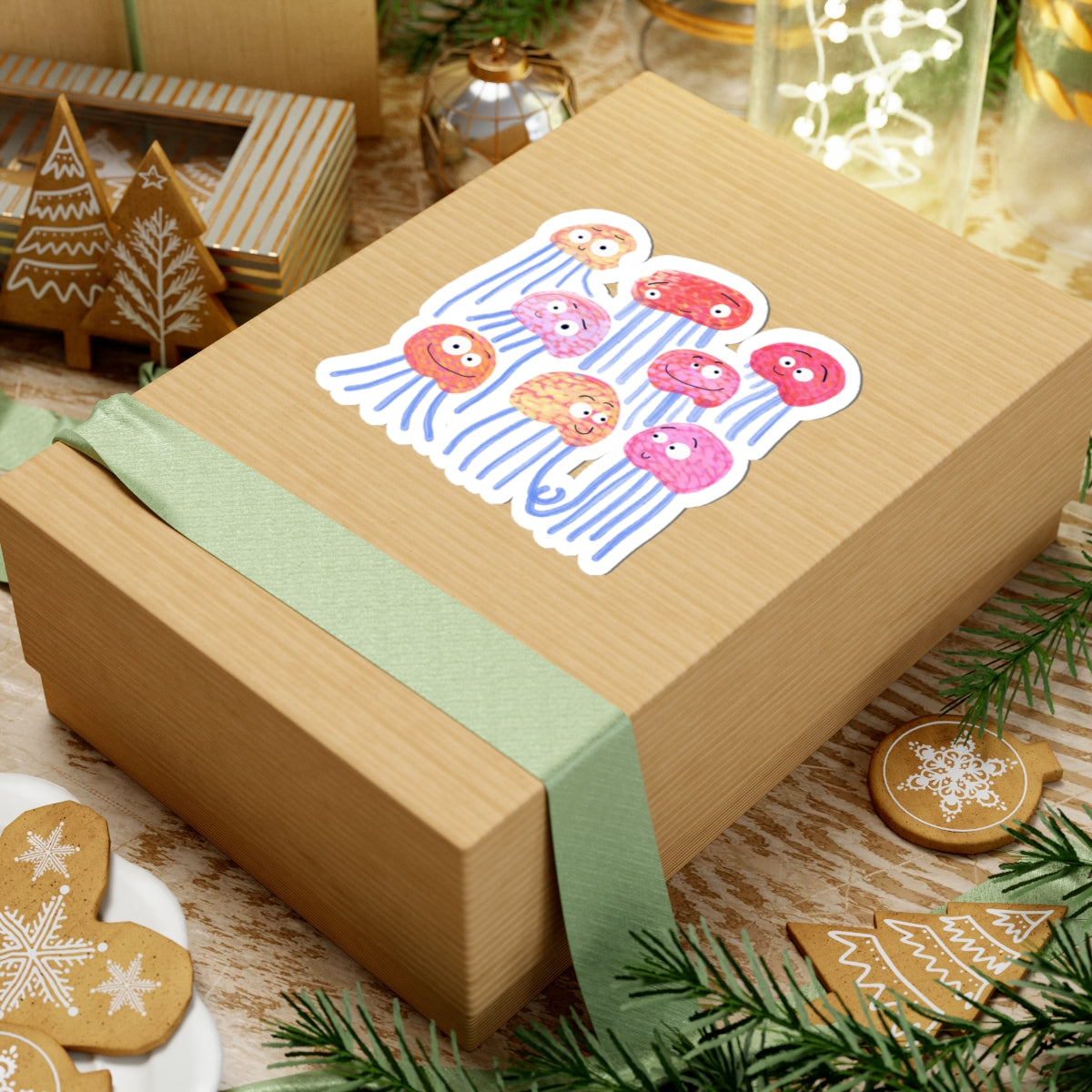 Cute Jellyfish Sticker | Fun Ocean-themed Decor for Laptops, Water Bottles & More